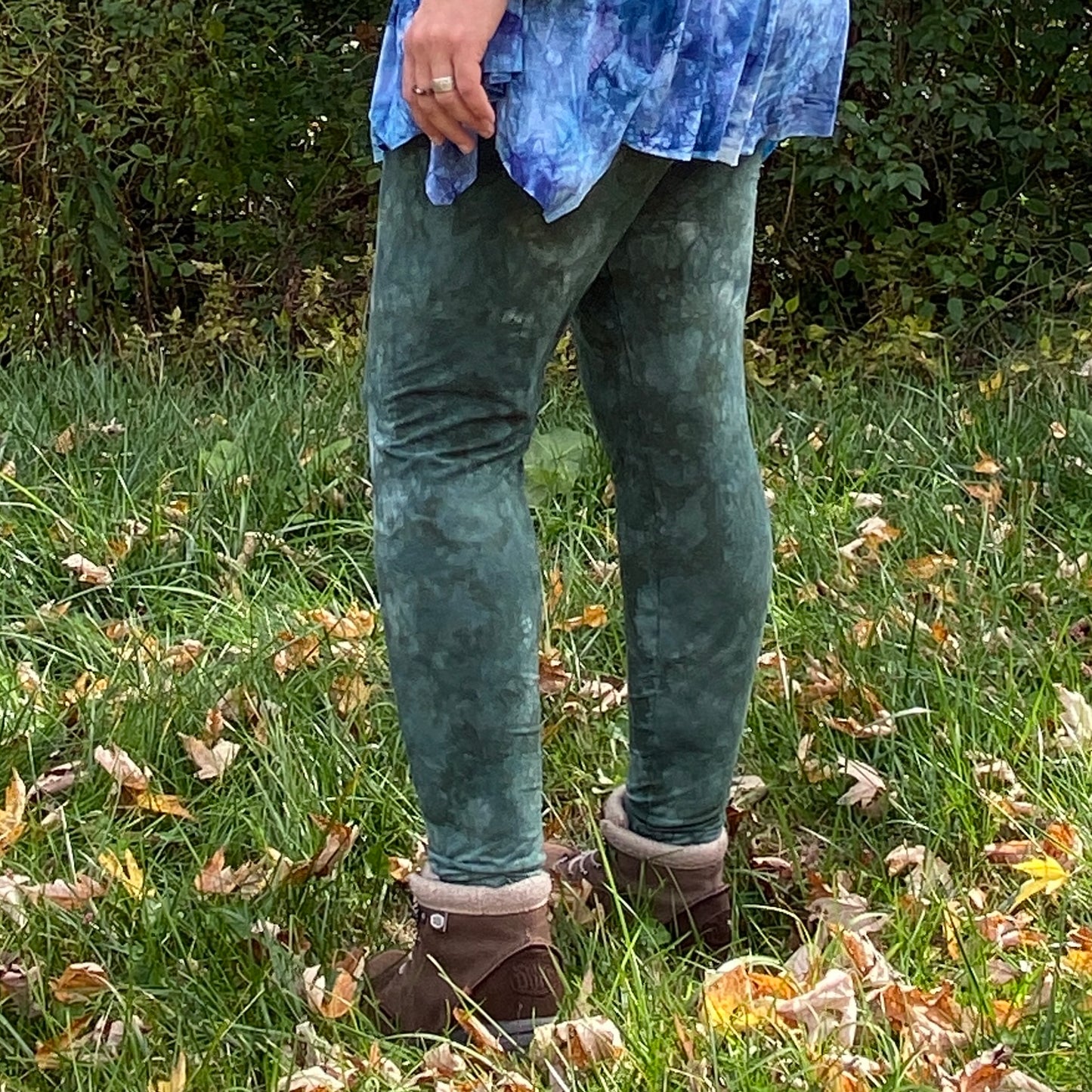 Ilex Leggings, Forest Green