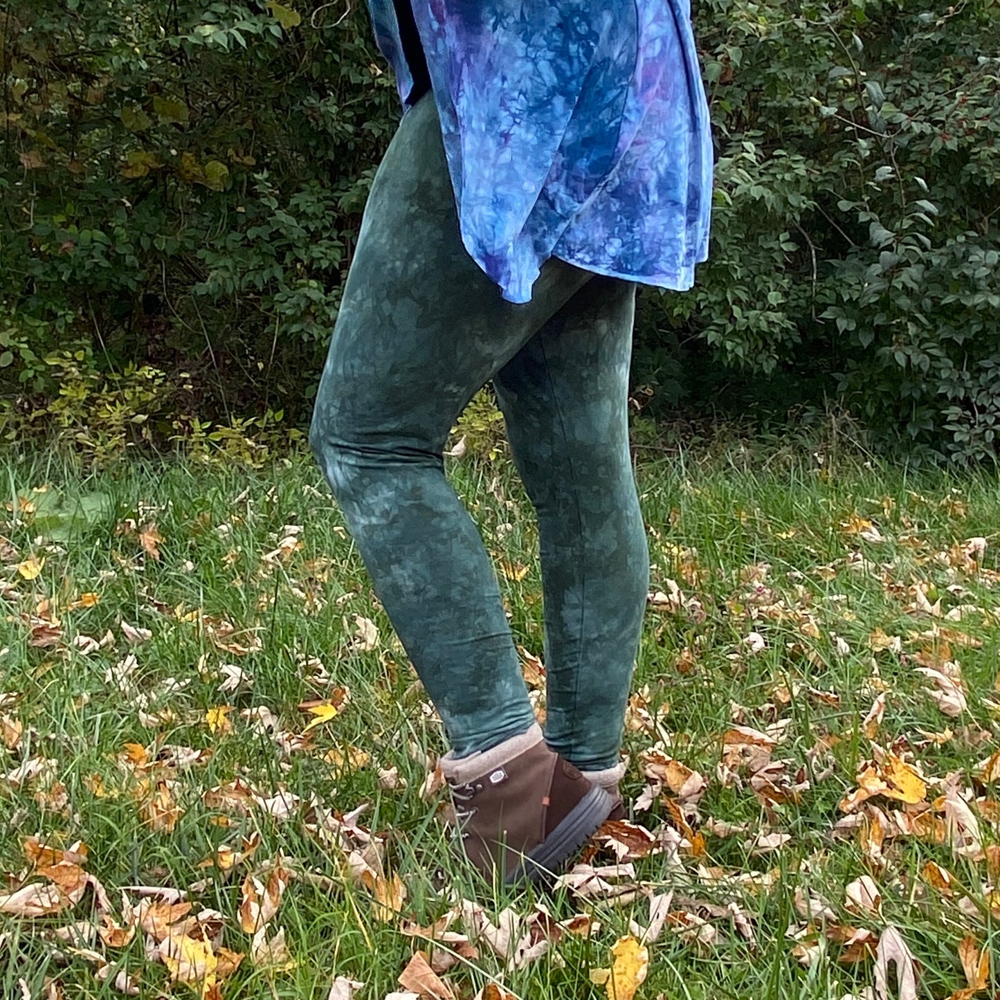 Ilex Leggings, Forest Green