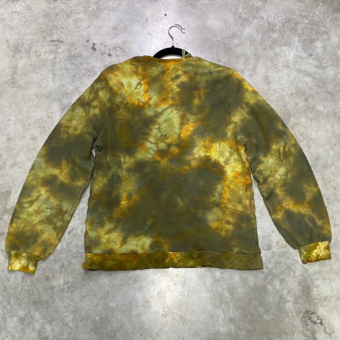 Corvus Sweater in Waffle Knit, Loden