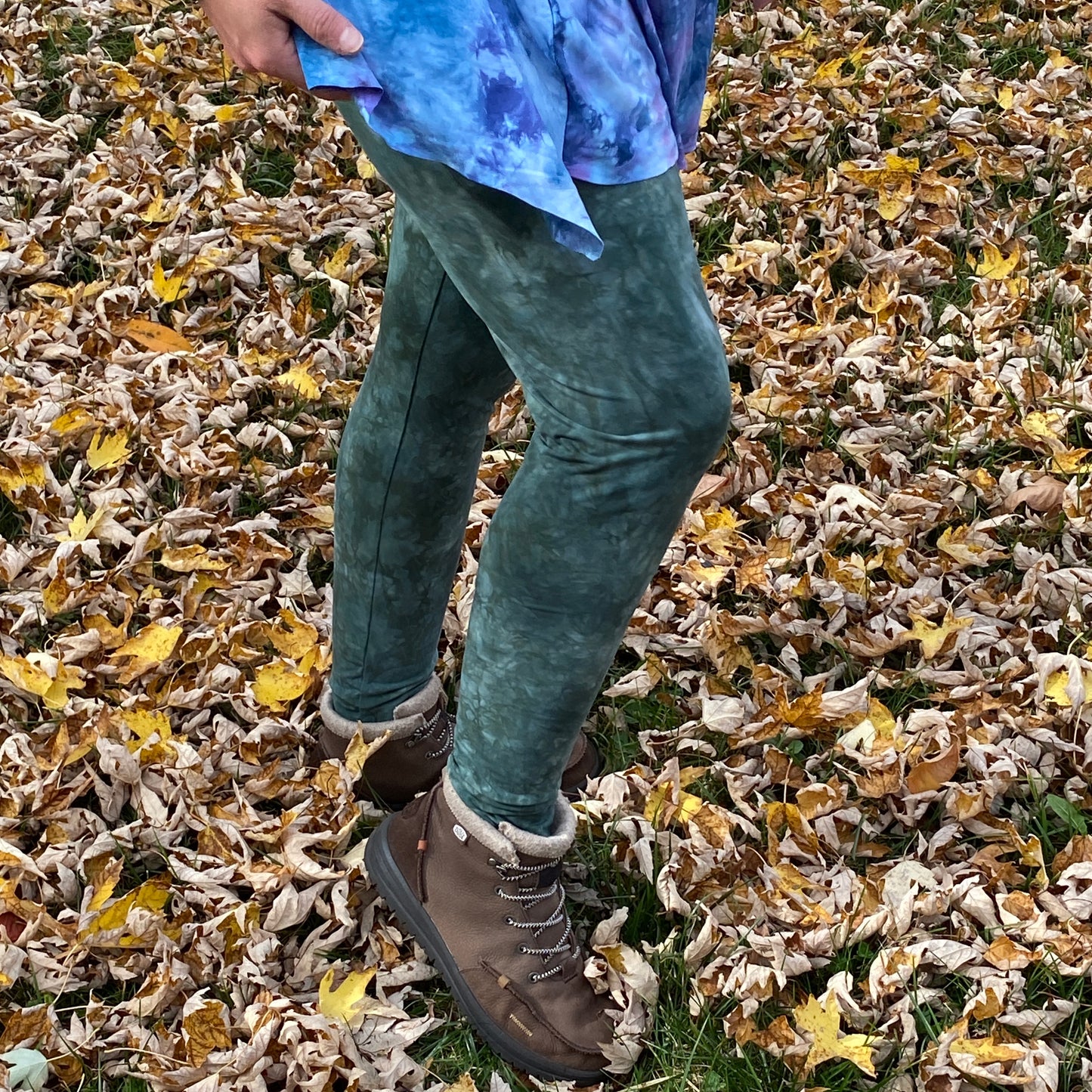 Ilex Leggings, Forest Green