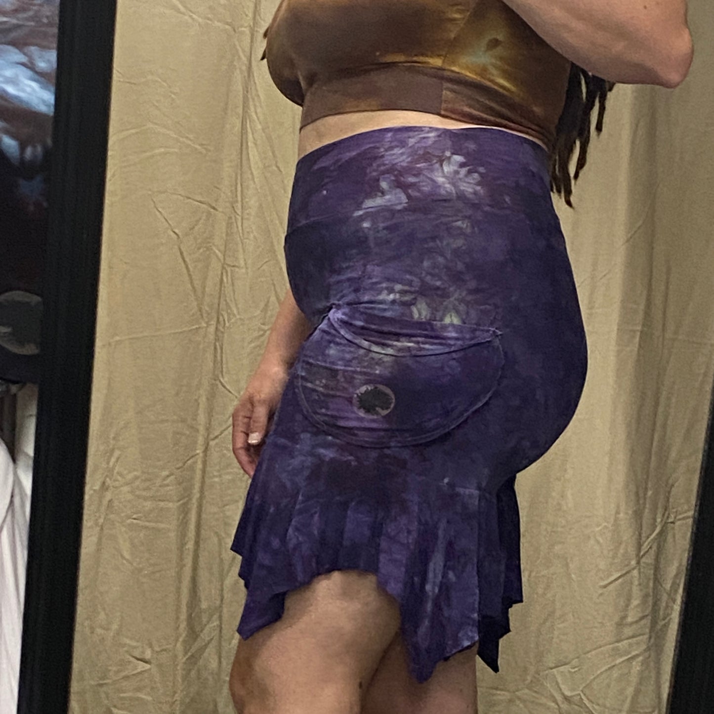 Olea Shorts, Dusty Purple