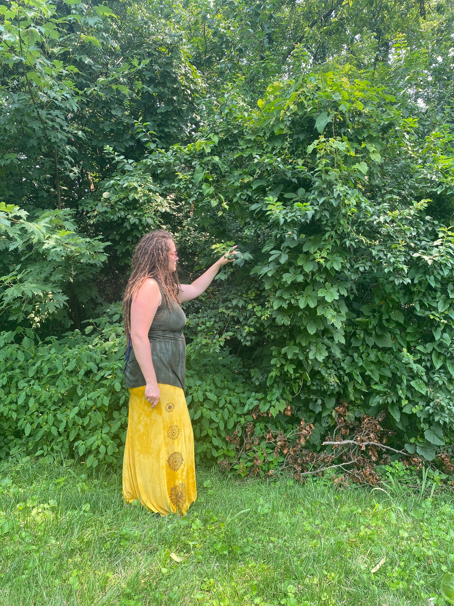 Sunflower Maxi Skirt
