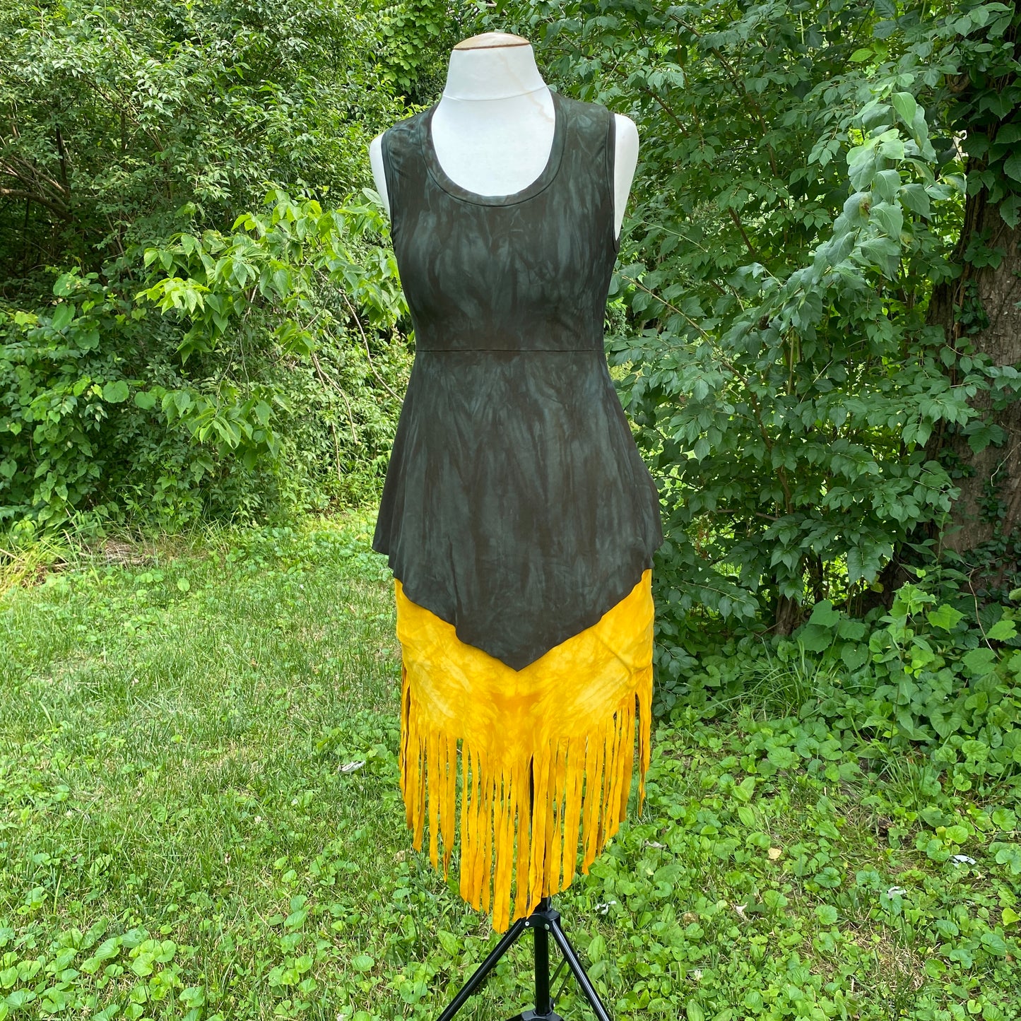 Sagitta Summer Tunic in Granny’s Green