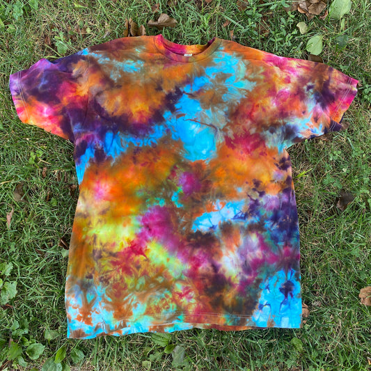 Neon Rainbows on Ice, XL