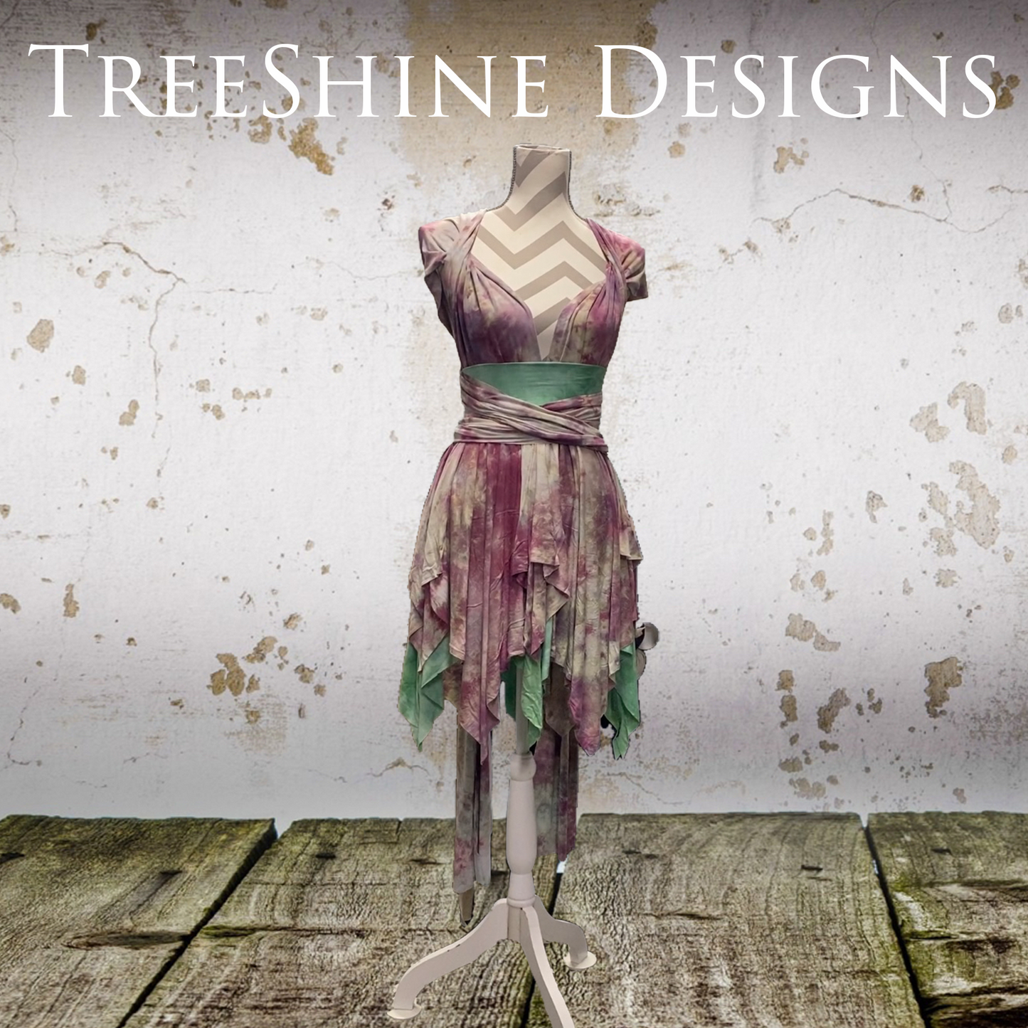 Swamp Faerie Inspired Infinity Dress