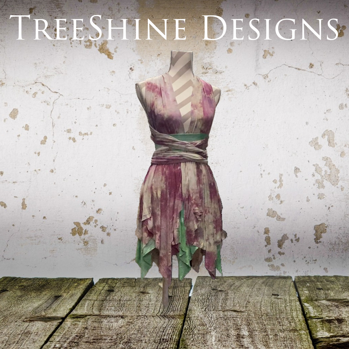 Swamp Faerie Inspired Infinity Dress