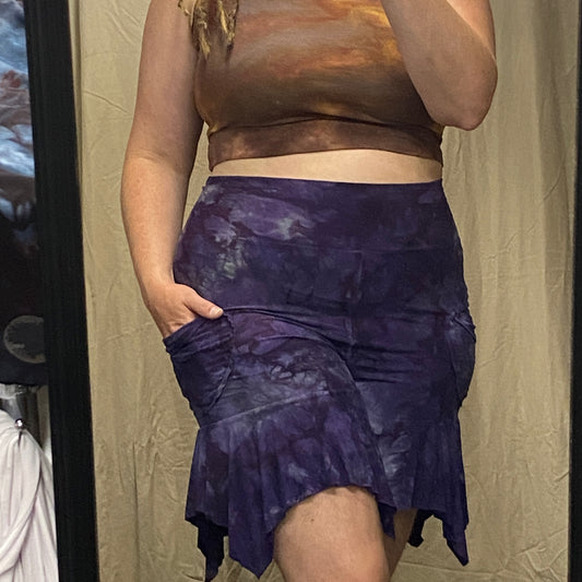 Olea Shorts, Dusty Purple