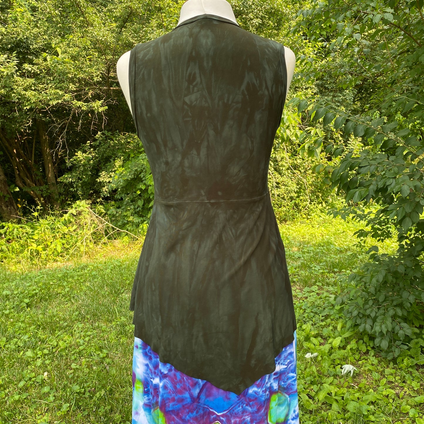 Sagitta Summer Tunic in Granny’s Green