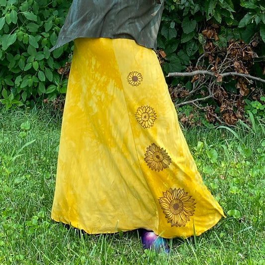 Sunflower Maxi Skirt