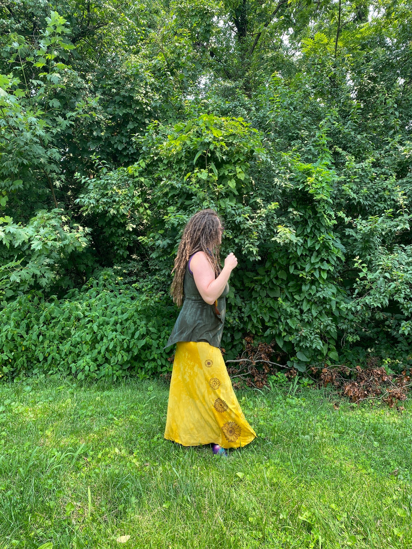 Sunflower Maxi Skirt