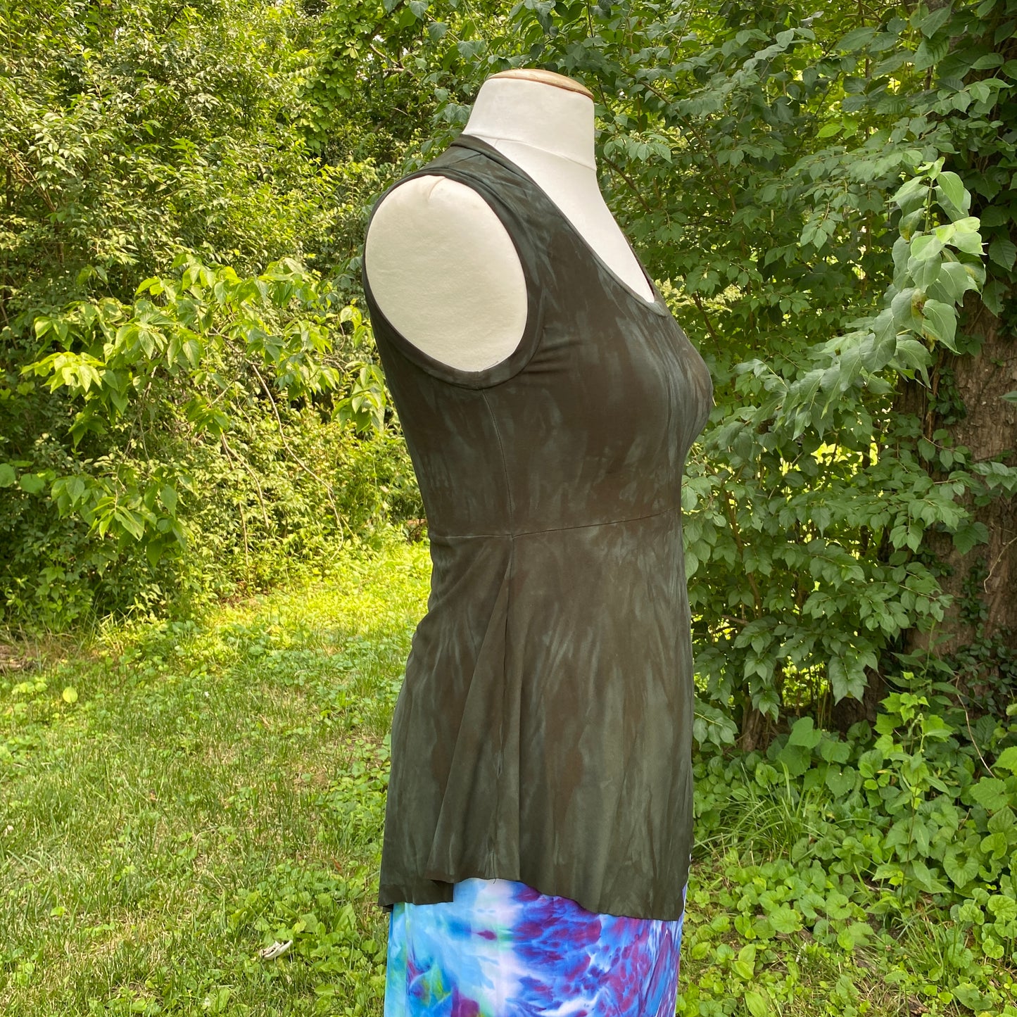 Sagitta Summer Tunic in Granny’s Green