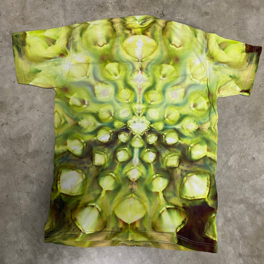 Melted Mandala, Chartreuse, Medium