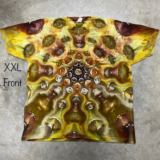 alien eye portal tie dye shirt XXL 2XL